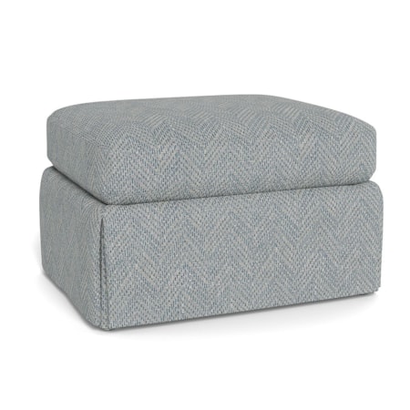 Skirted Accent Ottoman