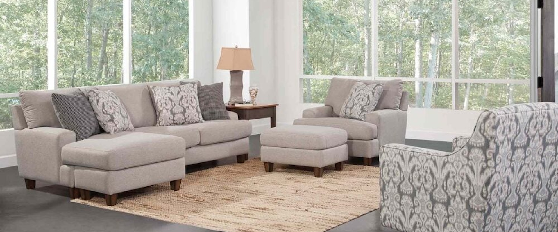 Casual Living Room Set