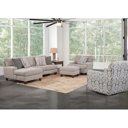 Casual Living Room Set