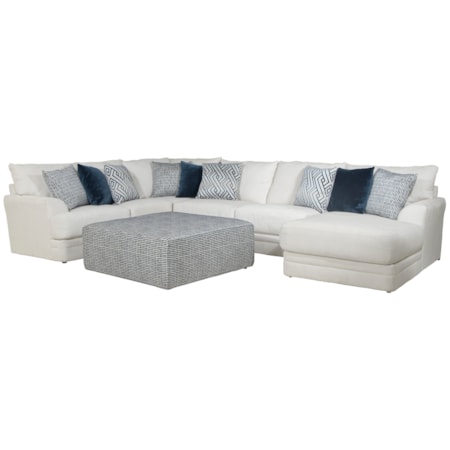 4-Piece Sectional Sofa