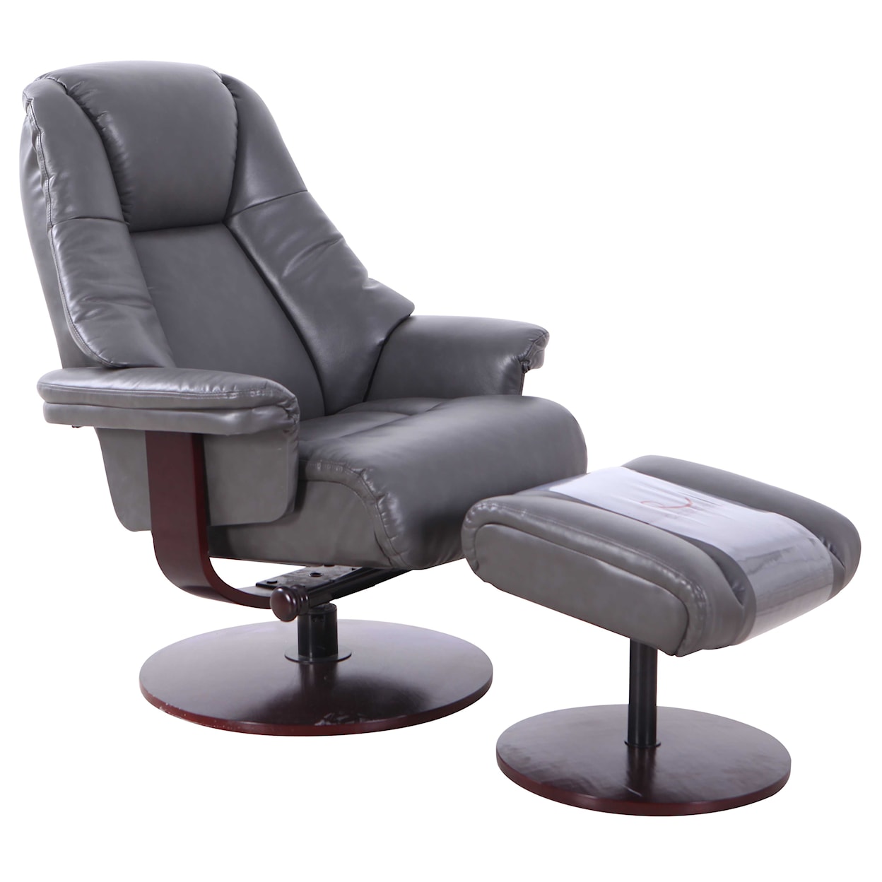 Progressive Furniture Lindley Recliner and Ottoman