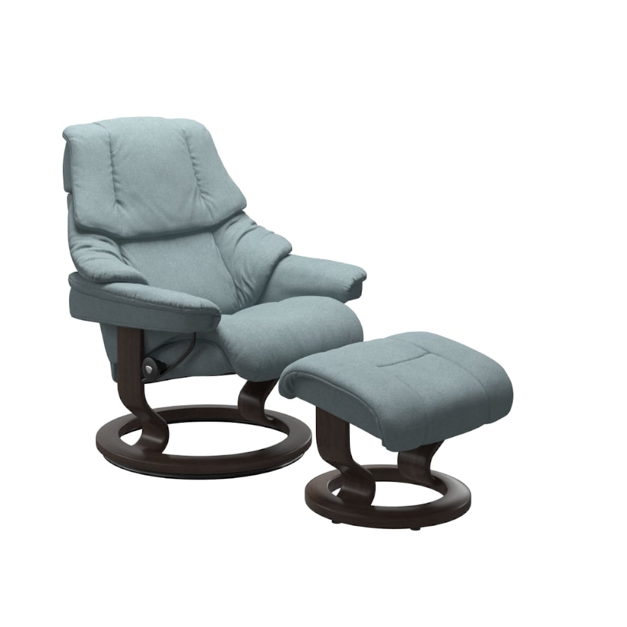 Stressless by Ekornes Reno Medium Reclining Chair with Classic Base