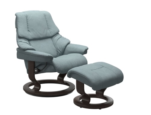 Medium Reclining Chair with Classic Base