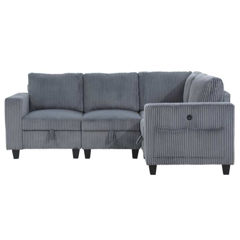 4-Piece Sectional Sofa
