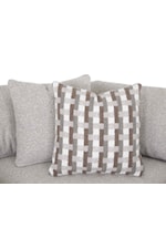 Franklin 972 Marcella Contemporary 5-Piece Sectional Sofa with Throw Pillows