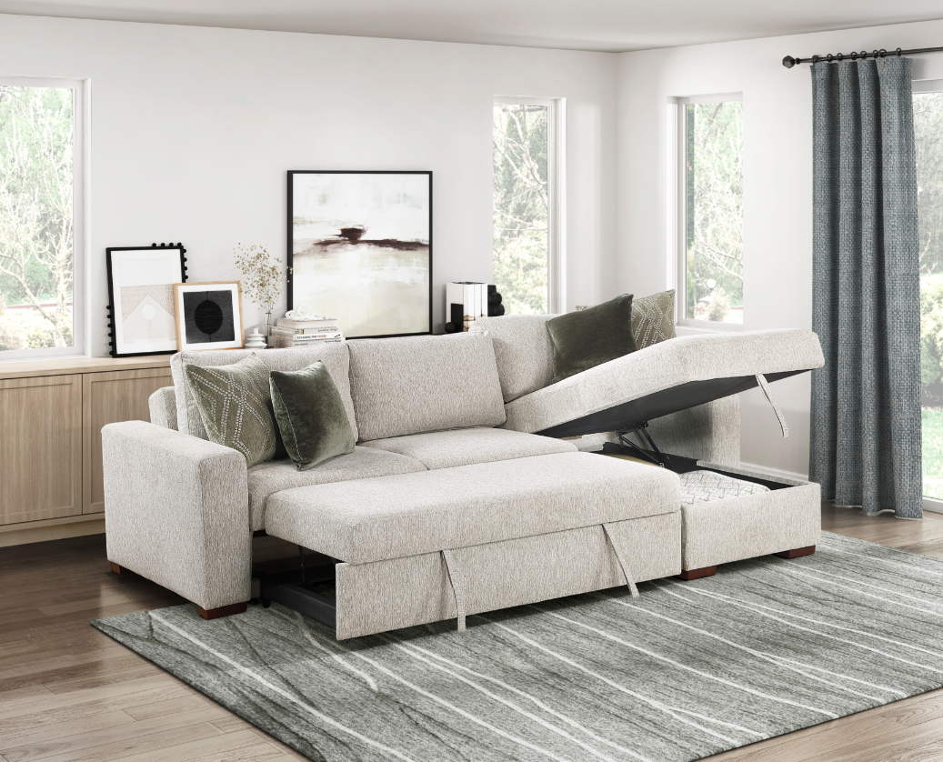 Homelegance Isla 2-Piece Sectional Sofa