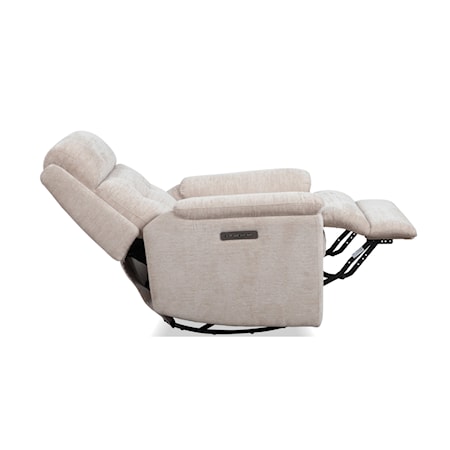 Sophisticated Power Swivel Gliding Recliner