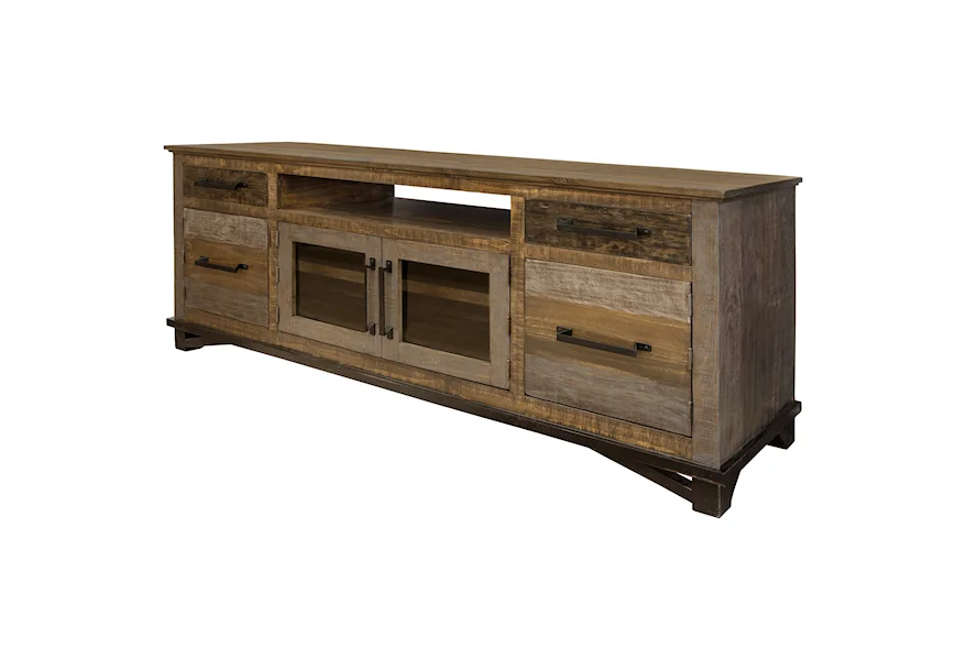 Loft TV Stand by International Furniture Direct at VanDrie Home Furnishings