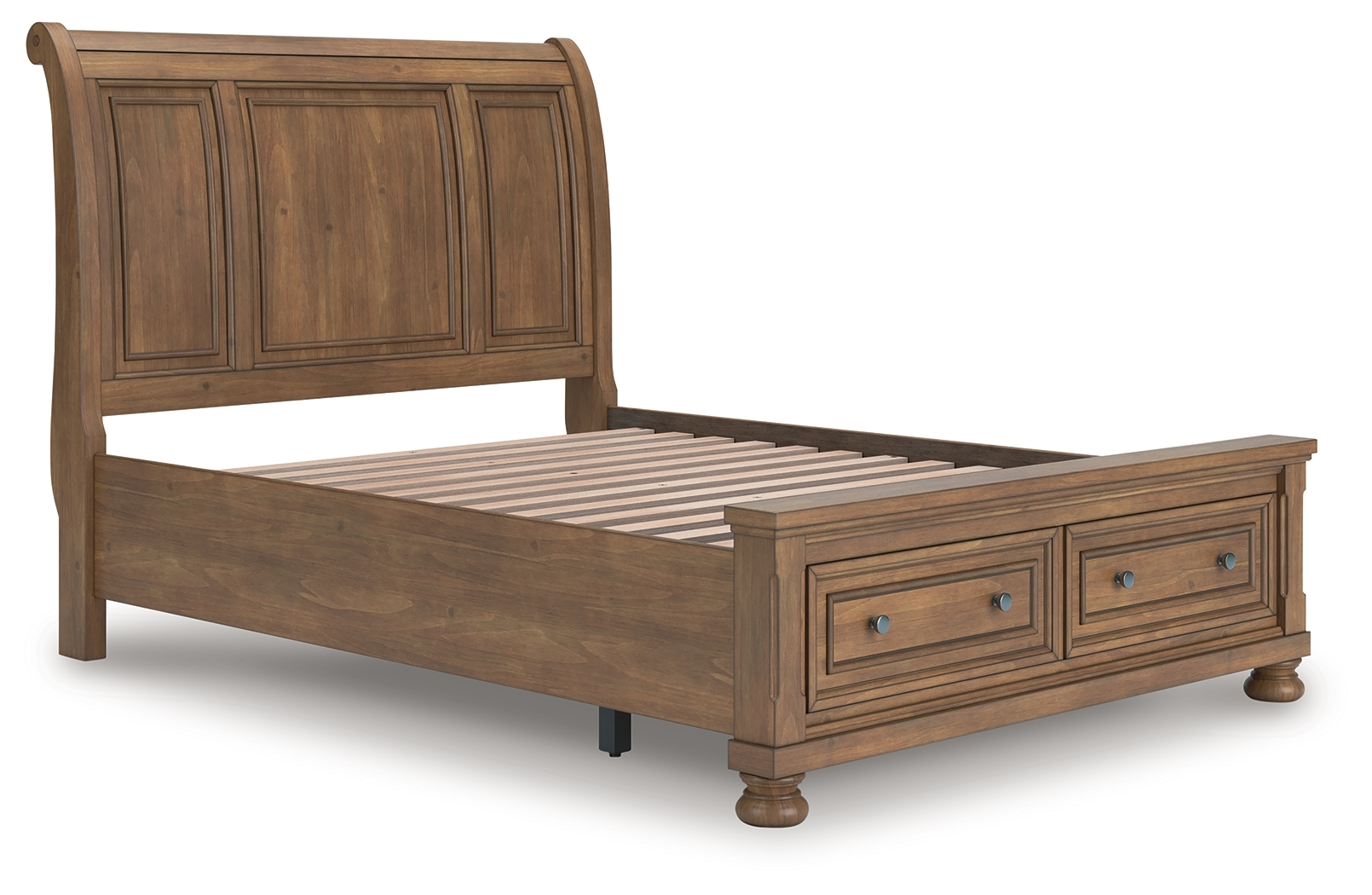 Queen Storage Sleigh Bed