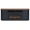 Signature Design by Ashley Landocken 83" TV Stand with Electric Fireplace