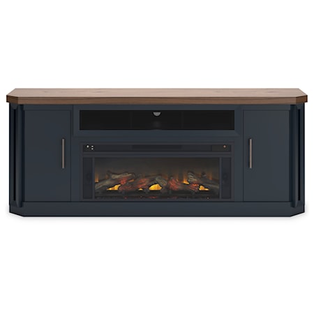 83&quot; TV Stand with Electric Fireplace