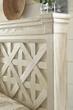 Lattice Panel Headboard