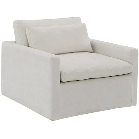Swivel Chair W/Pillow