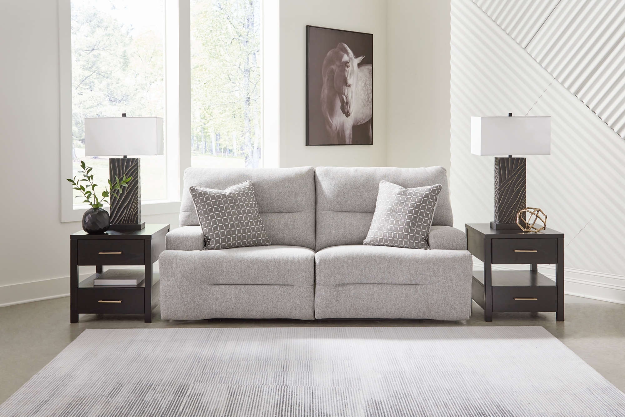Signature Design by Ashley Acklen Place 7-piece Power Sectional Reclining Sofa