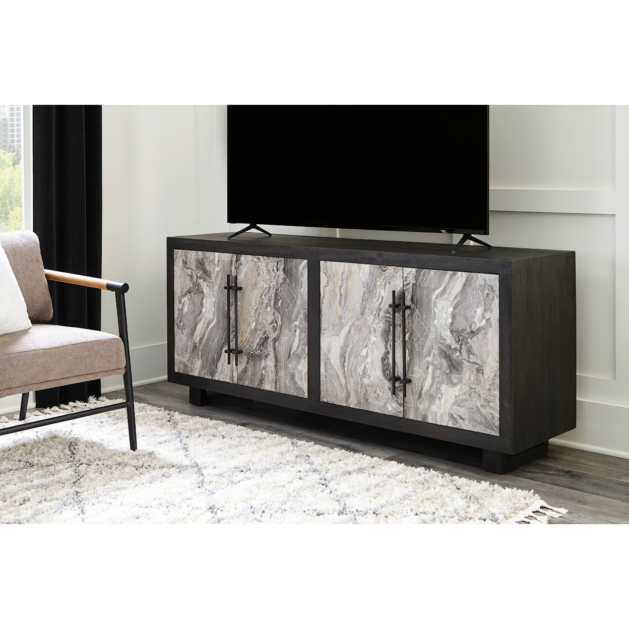 Ashley Furniture Signature Design Lakenwood Accent Cabinet