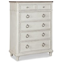 Farmhouse Chest with Five Drawers