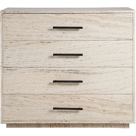 Contemporary 4-Drawer Chest of Drawers