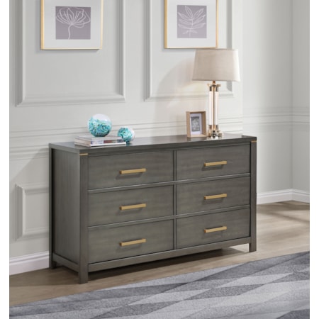 Kieran 6-drawer Dresser