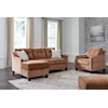 Benchcraft by Ashley Amity Bay Sofa Chaise, Chair, and Ottoman