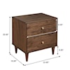 Accentrics Home Accents Modern Nightstand