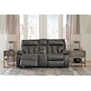 Ashley Furniture Signature Design Willamen Reclining Loveseat with Console