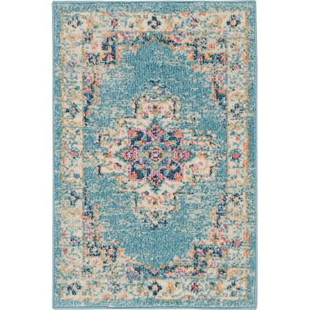 1'10" x 2'10"  Rug