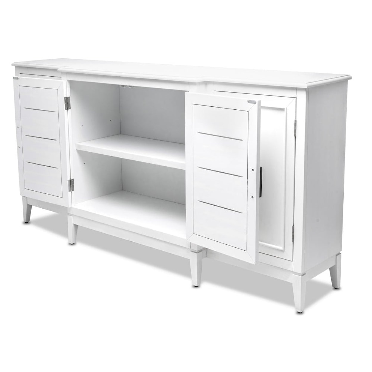 Sea Winds Trading Company Credenza Collection 4-Door Credenza