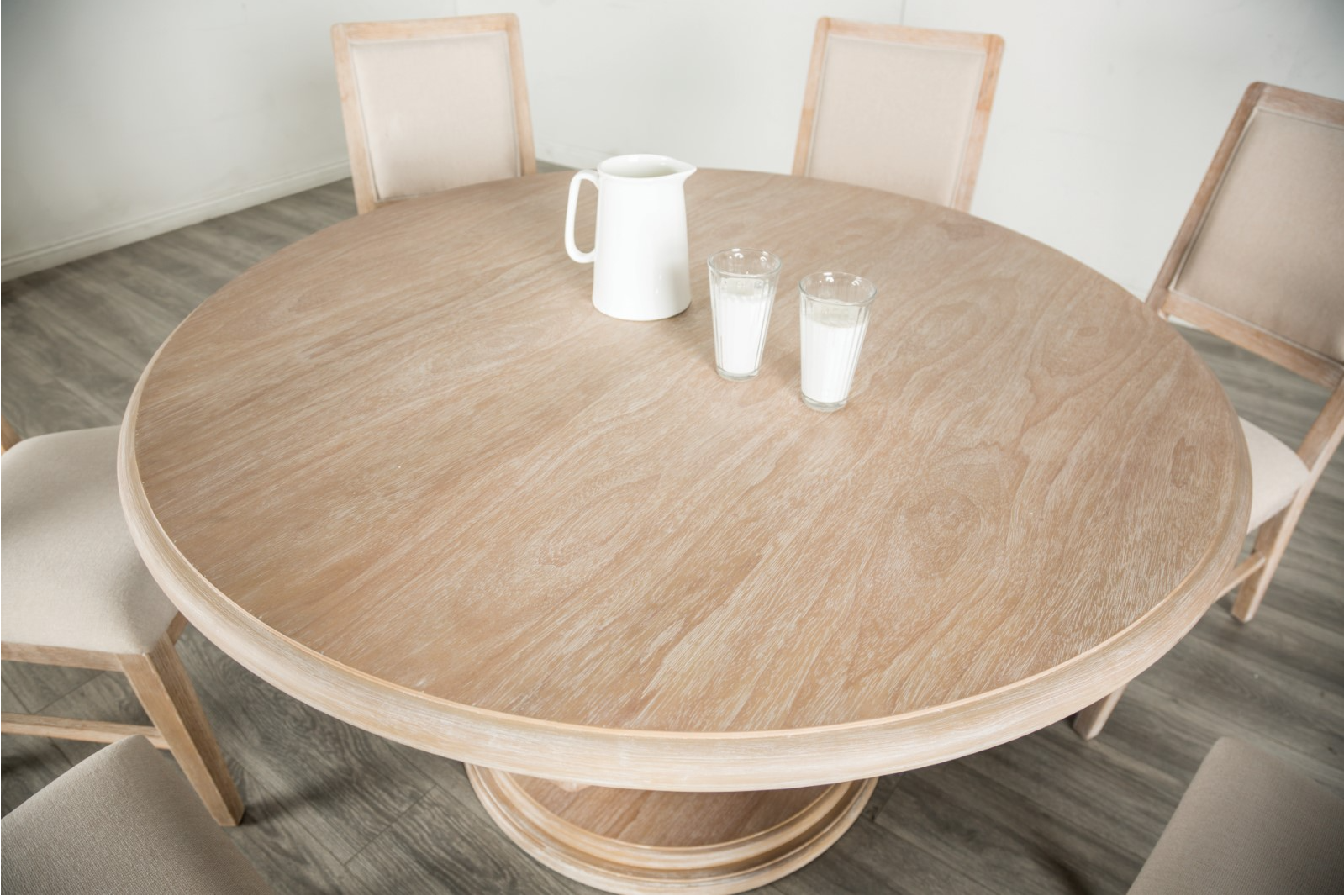 5-Piece Round Dining Table Set