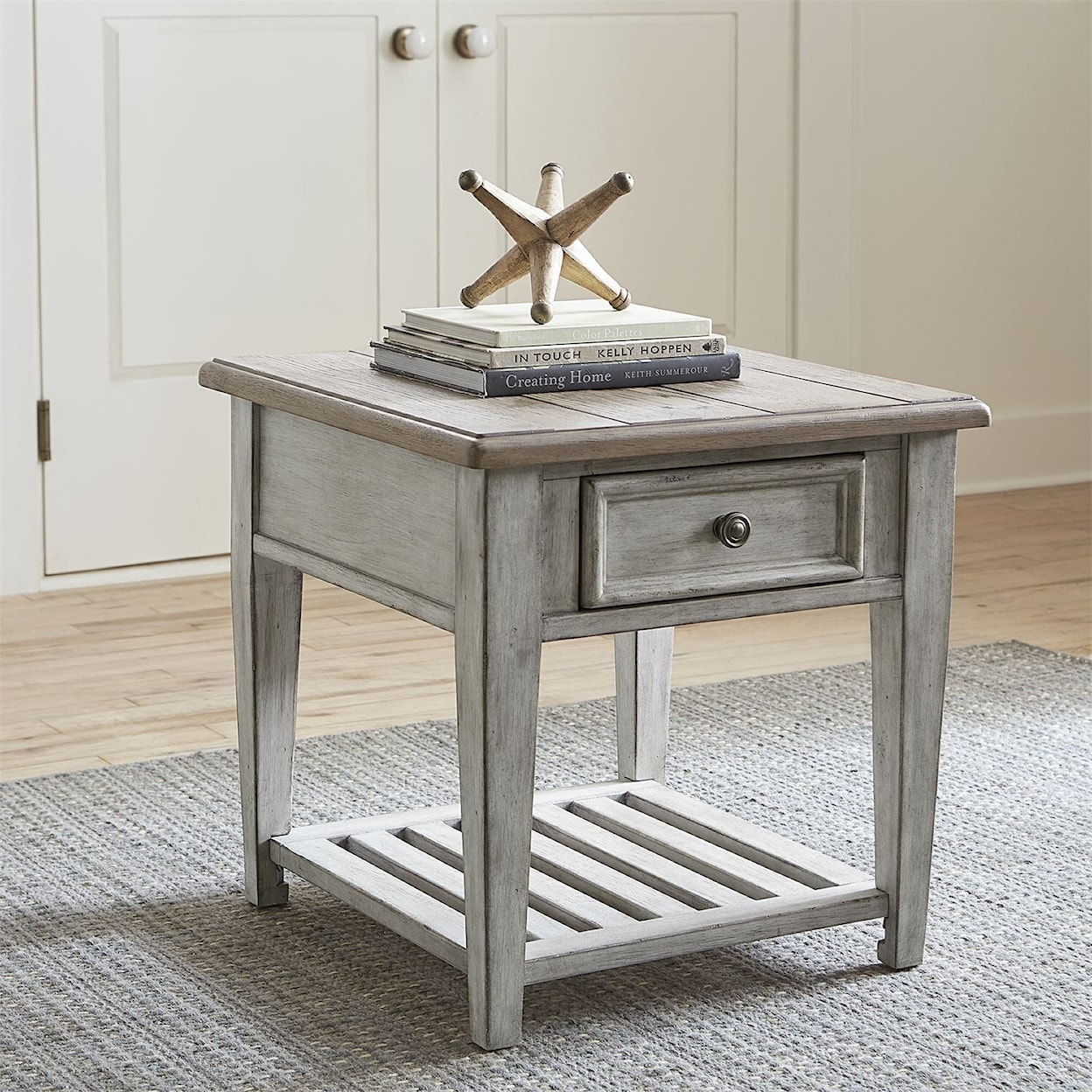 Liberty Furniture Heartland 1-Drawer End Table