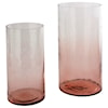 Signature Design by Ashley Accents Devona Pink Vase Set