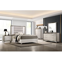 King Bedroom Set with Vanity Set