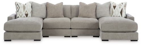 4-Piece Sofa Pit Sectional