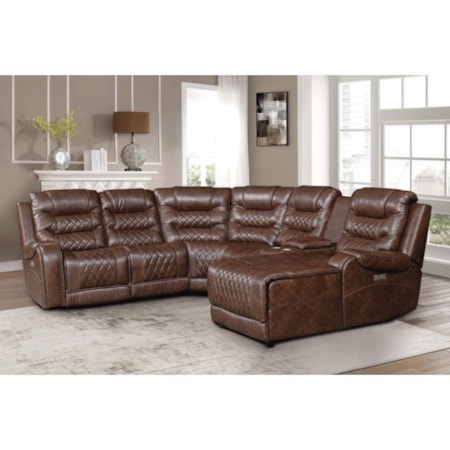 Power Reclining Sectional