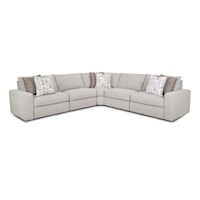 Contemporary 5-Piece Power Reclining Sectional Sofa