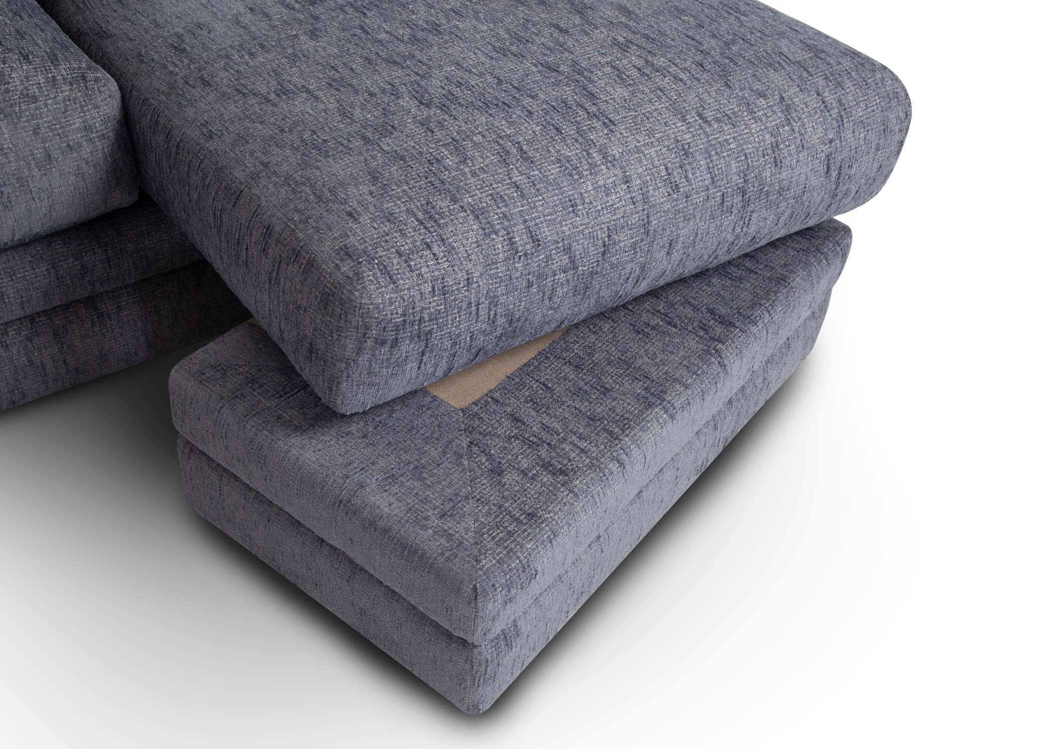 Franklin 960 Sapphire Sofa with Reversible Chaise