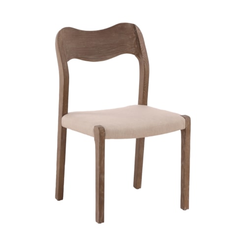 Contemporary Upholstered Dining Side Chair