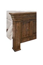 Elements International Olivia Relaxed Vintage Nightstand with Cabinet