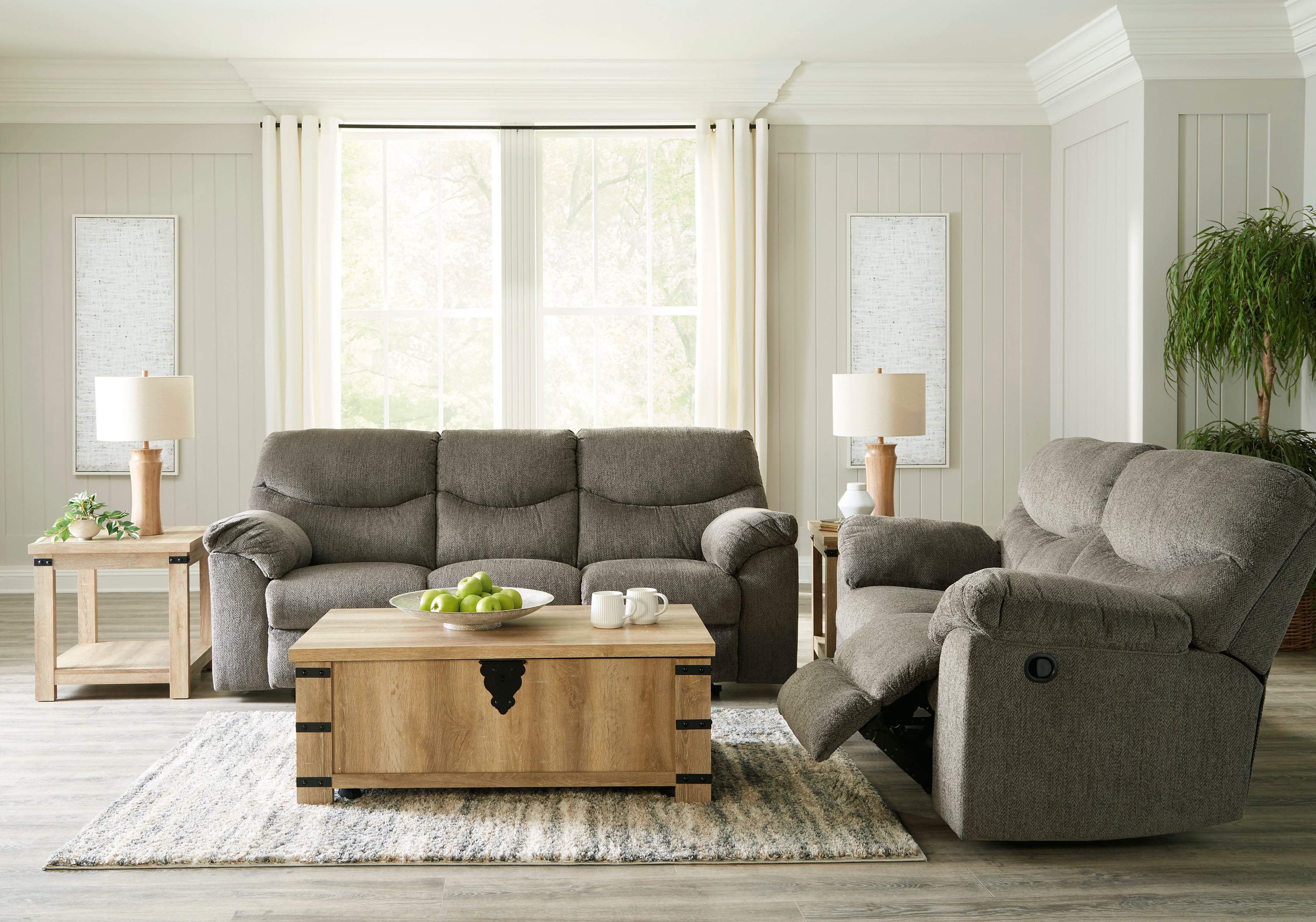 StyleLine Alphons 2820186 Reclining Loveseat | EFO Furniture Outlet ...