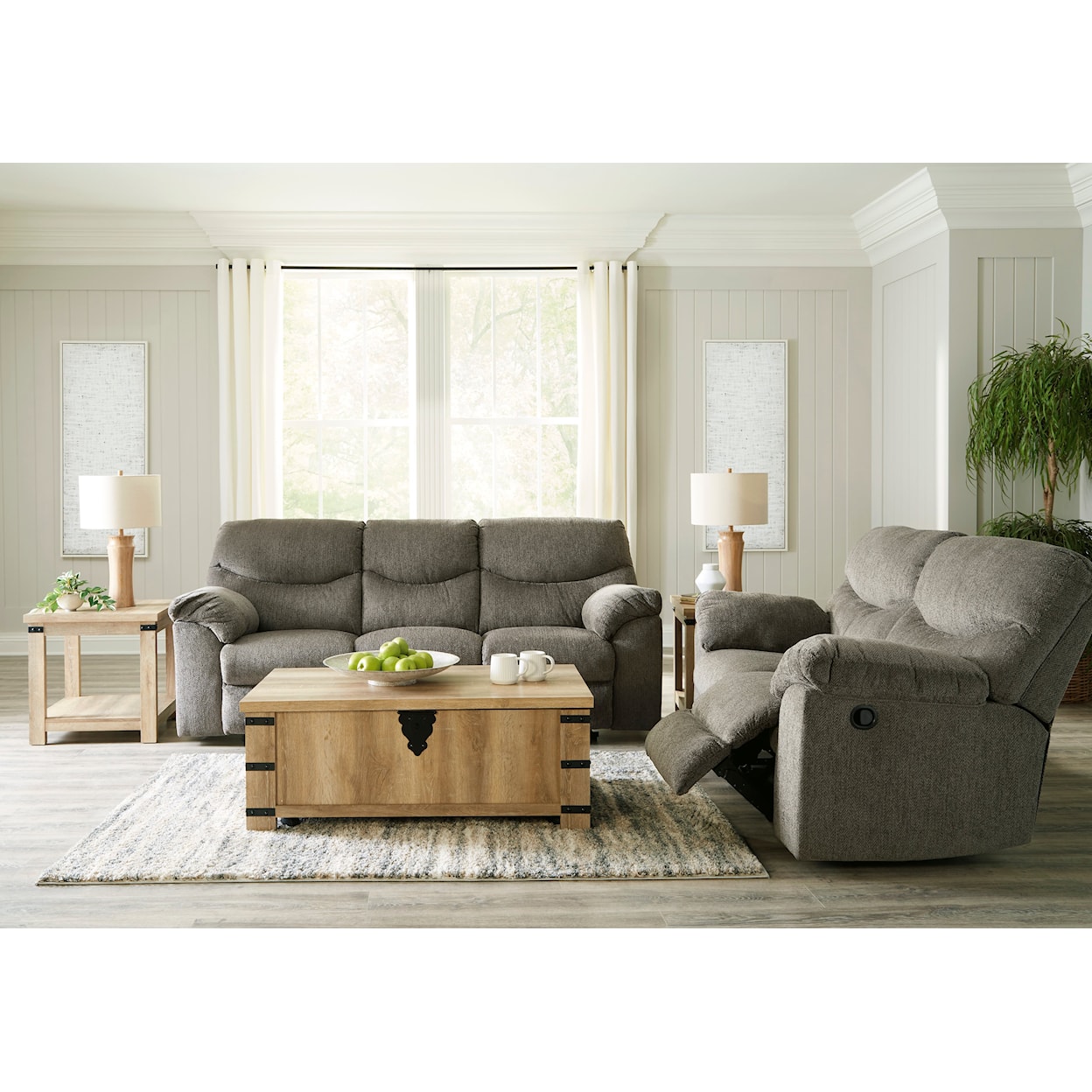 Signature Design by Ashley Furniture Alphons Reclining Loveseat