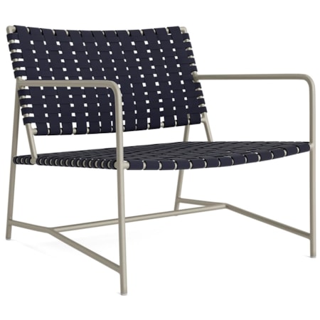 Modern Strap Lounge Chair