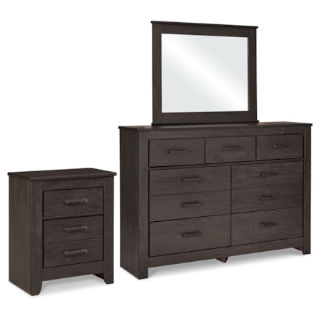 Dresser, Mirror And Nightstand