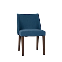 Mid-Century Modern Fully Upholstered Nido Dining Chair