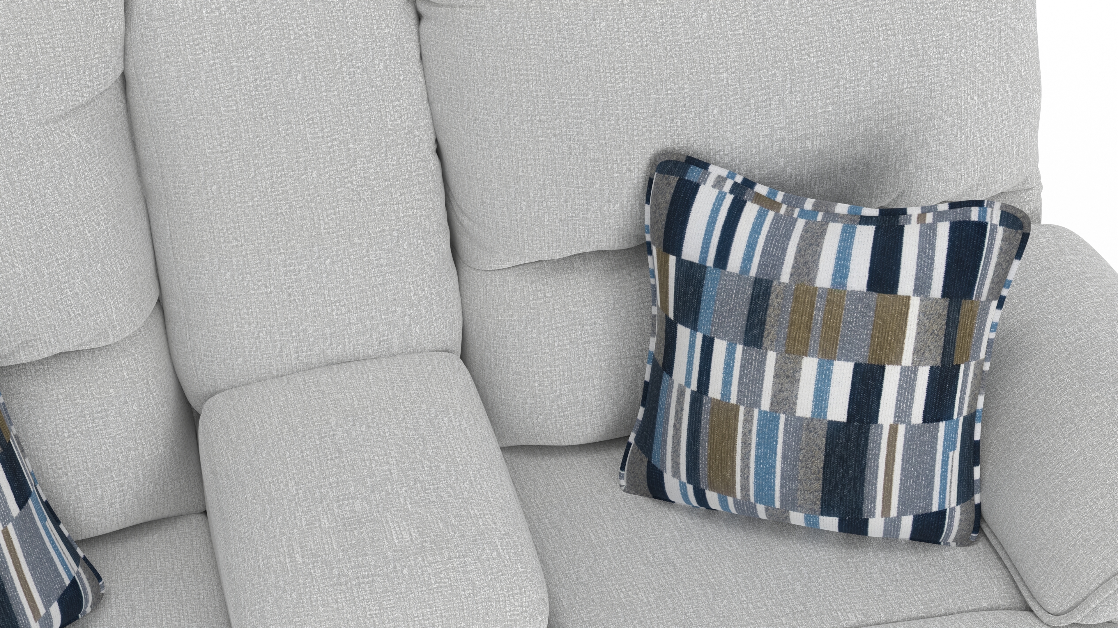 Catnapper Lenny Lay Flat Power Reclining Console Loveseat