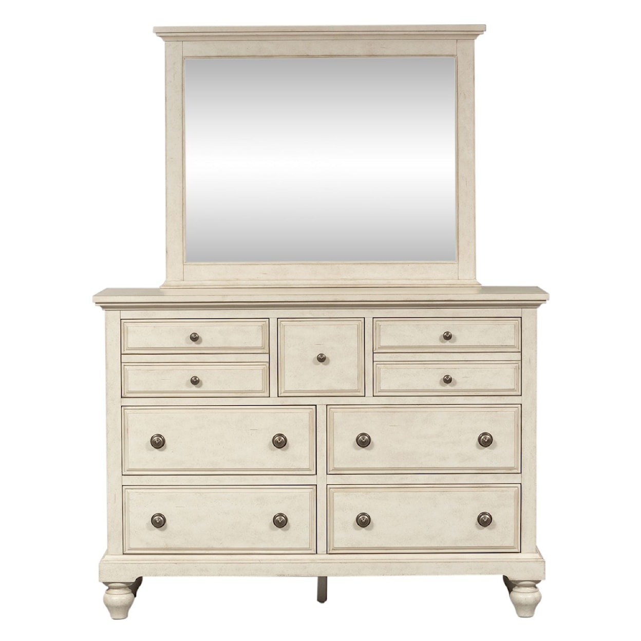 Liberty Furniture High Country Dresser and Mirror