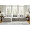 Benchcraft Avaliyah 3-Piece Sectional
