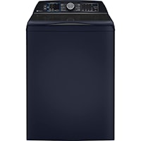 Profile 6.2 Cu Ft (IEC) Washer with Smarter Wash Technology Sapphire Blue- PTW900BPTRS