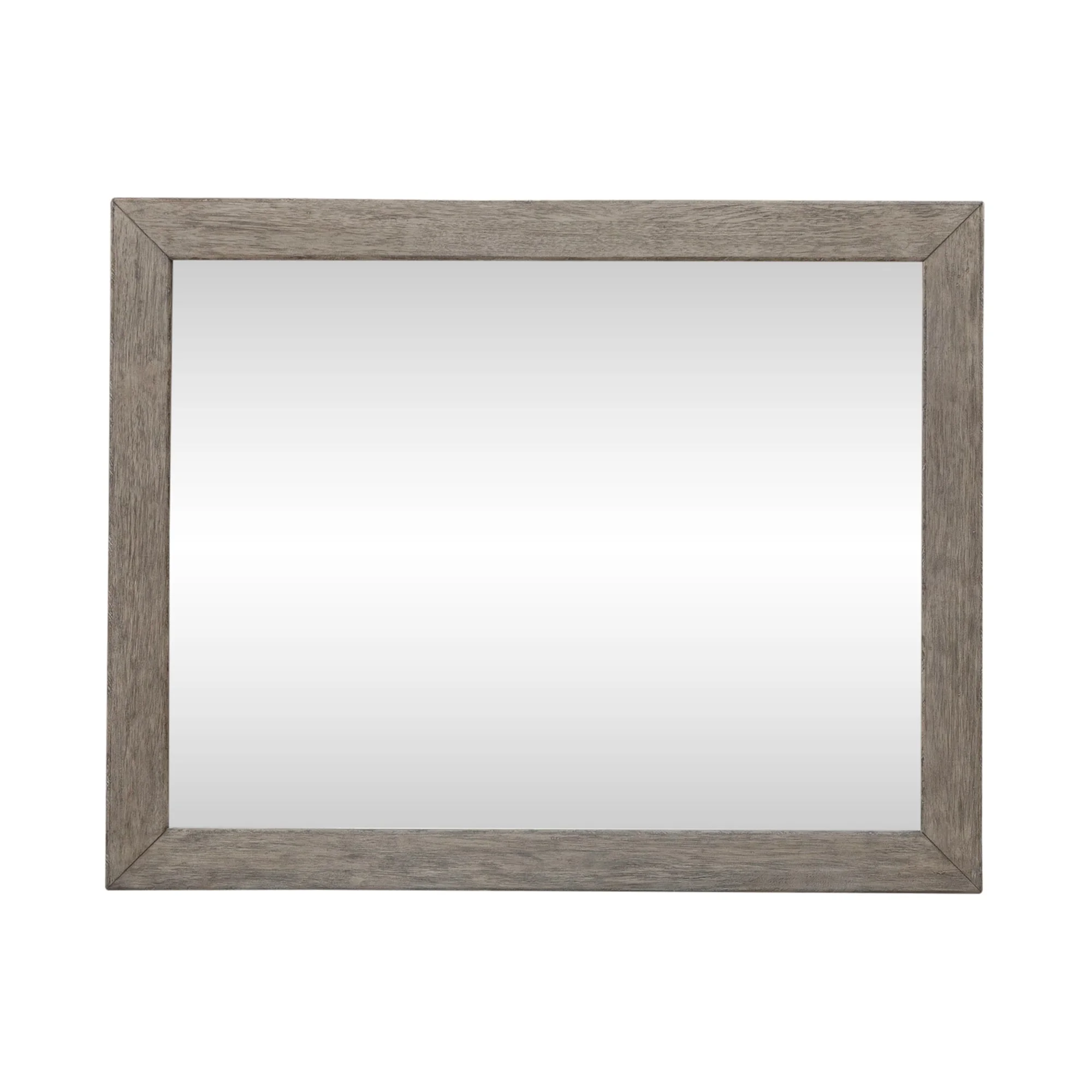 Liberty Furniture Skyview Lodge Rustic Landscape Mirror Reeds
