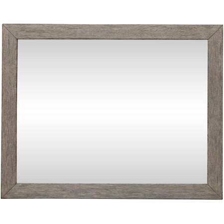 Rustic Landscape Mirror