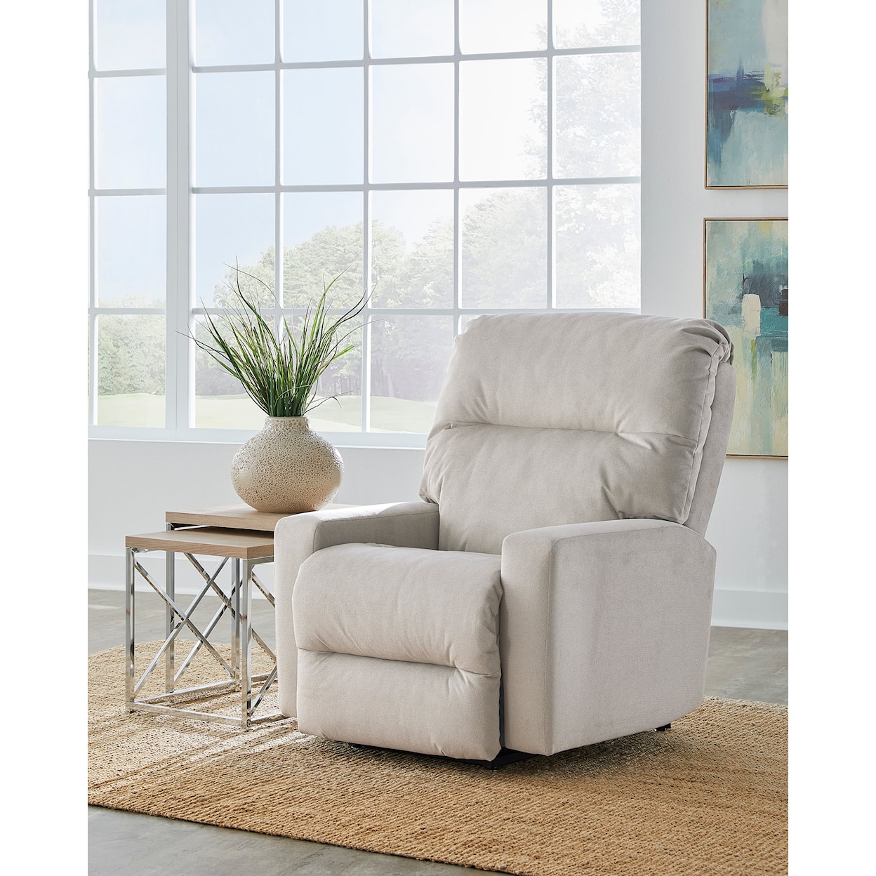 Bravo Furniture Kenley Power Tilt Headrest Lift Recliner