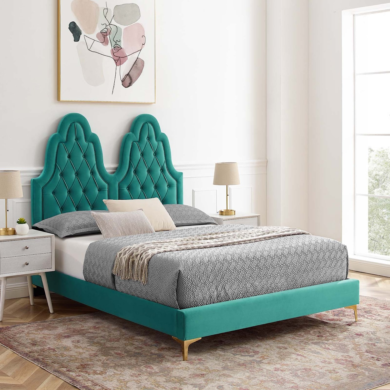 Modway Alexandria Twin Platform Bed